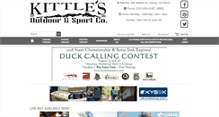 Desktop Screenshot of kittlesoutdoor.com