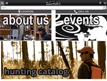 Tablet Screenshot of kittlesoutdoor.com